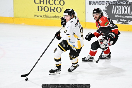 2024-12-12 Mastini Varese-Hockey Caldaro 1957 William Eino Henrik Maekinen